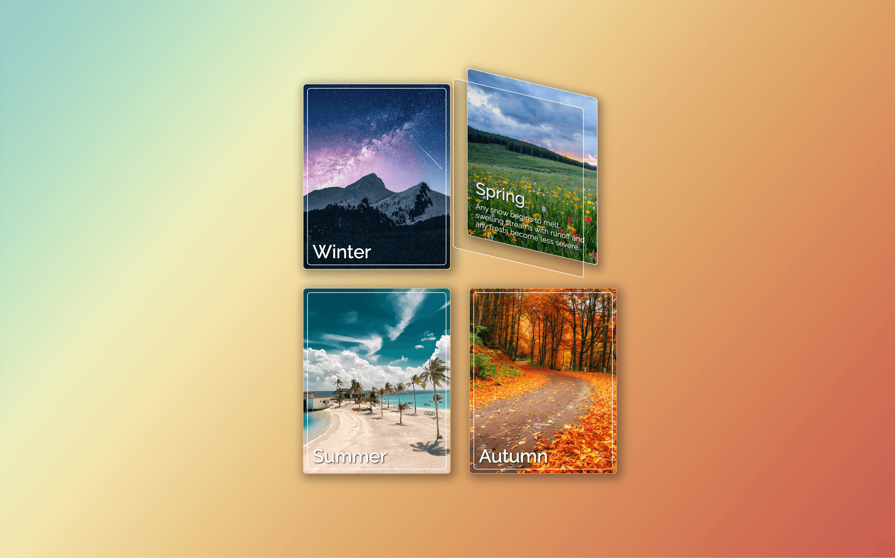 Parallax Cards